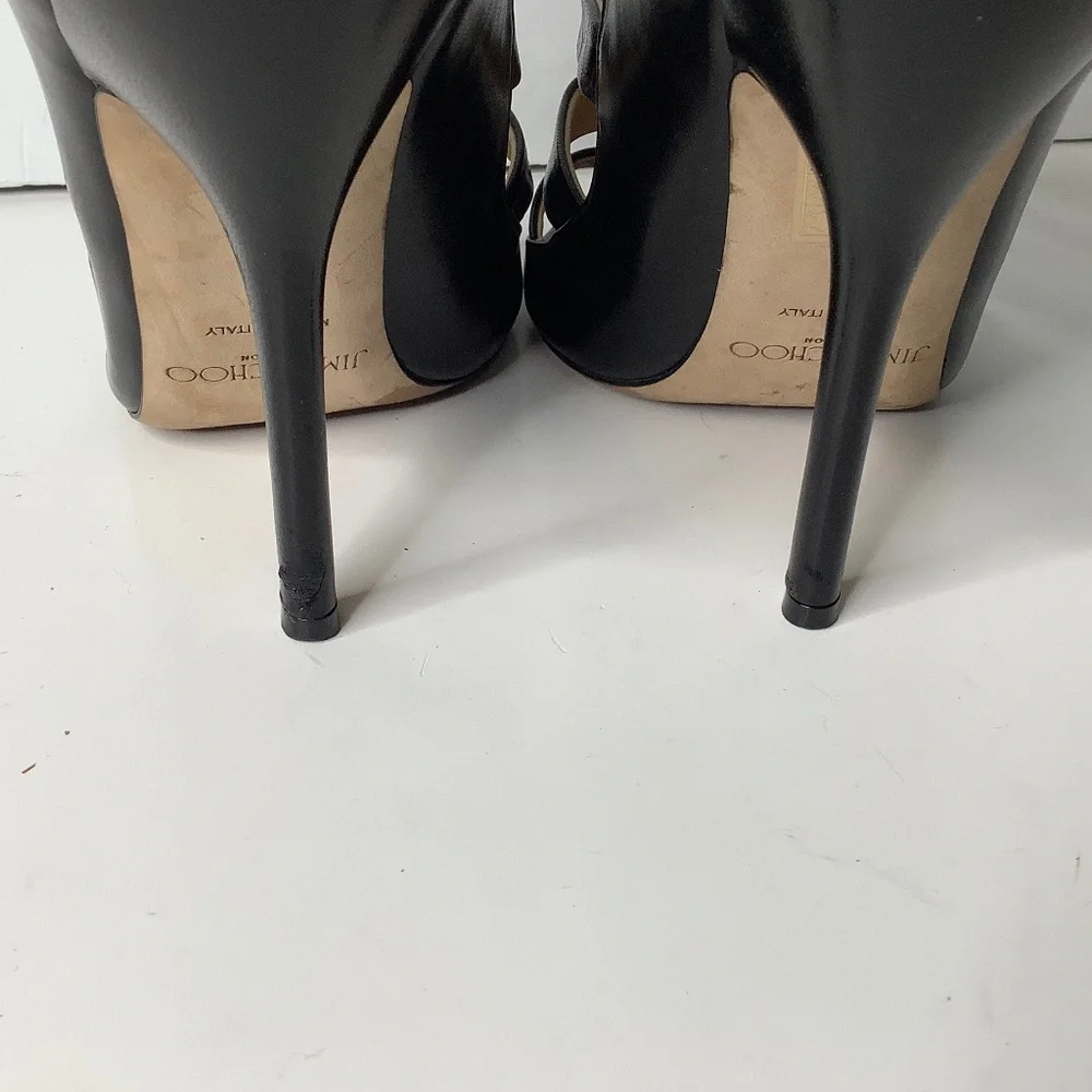 Jimmy Choo "Fathom" Caged Heel Sandals size 39 - Picture 13 of 16